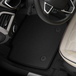 Preproge, premium velur Vignale, spredaj in zadaj, črne